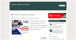 Desktop Screenshot of conspiracy-theories-hoax.com