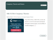 Tablet Screenshot of conspiracy-theories-hoax.com